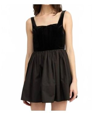 En Saison Mckenna Corset Mini Dress - Black