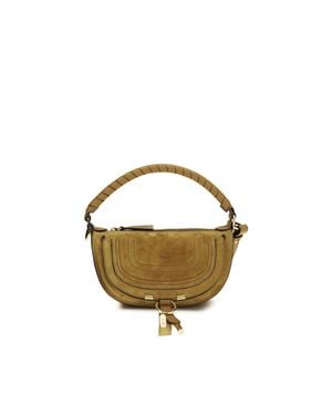 Chloé Calf Leather Bos Taurus Shoulder Bag - Metallic