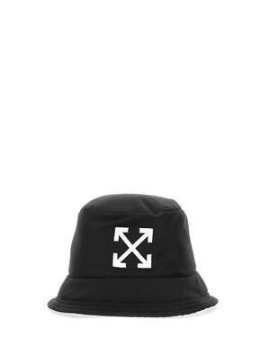 Off-White c/o Virgil Abloh Virgil Abloh Arrow Bucket Hat - Black