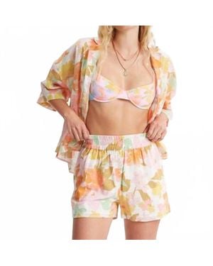 Billabong All Good Button-Down Top - Orange