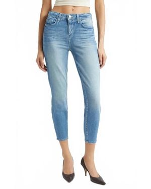 L'Agence Margot High Rise Skinny Jeans - Blue