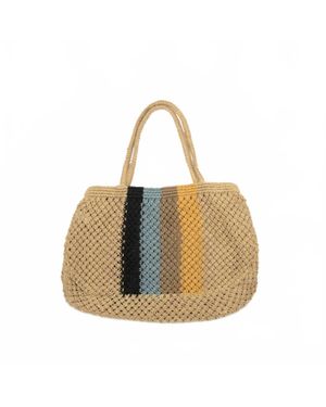 Per Lei New York Makara Market Tote Bag - Metallic