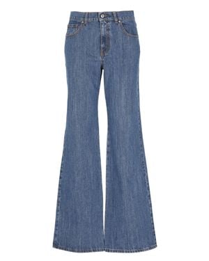 P.A.R.O.S.H. Cojin Cotton Jeans - Blue