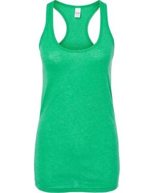 Tultex Poly-Rich Racerback Tank Top - Green