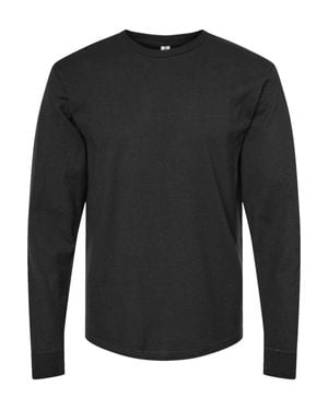 Tultex Jersey Long Sleeve T-Shirt - Black