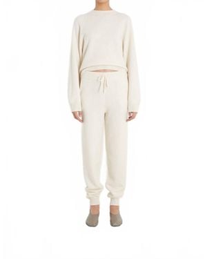 Loulou de Saison Hespero Track Pants - Natural
