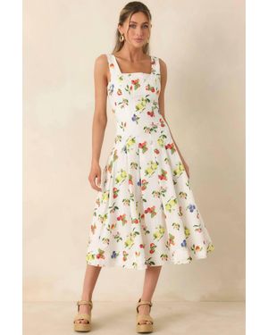 MINKPINK A-Line Sweet On Summer Dress - Natural