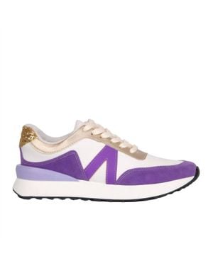 Makers Nova Glitter Sneakers - Purple