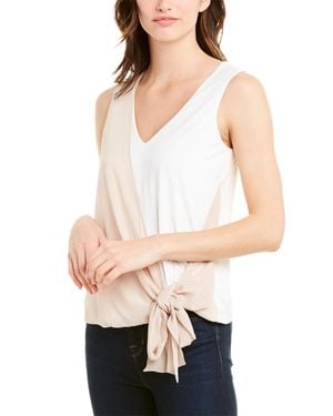 Bailey 44 Peyton Side Tie Top - Natural