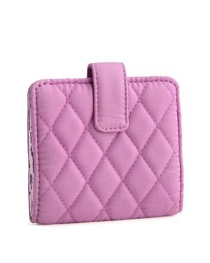 Vera Bradley Outlet Cotton Small Essential Tab Wallet - Purple