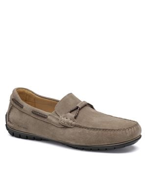 Johnston & Murphy Cort 2.0 Braided Bit Loafer - Gray