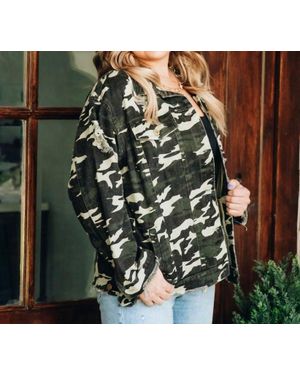 Southern Grace Right On Target Jacket - Green