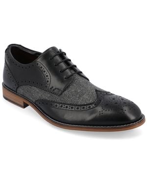Thomas & Vine Filmore Wingtip Derby - Black