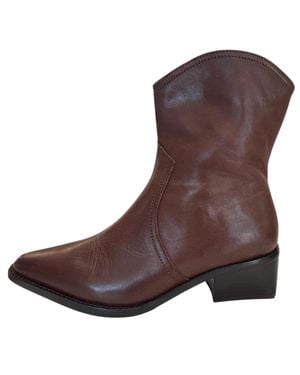 Jeffrey Campbell Get Em Boots - Brown