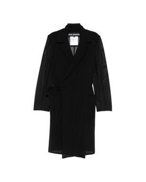 Junya Watanabe Midi Coat - Black