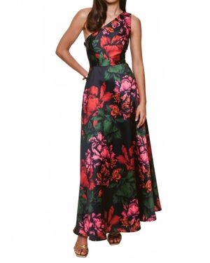Hutch Cassandra One Shoulder Maxi Dress - White
