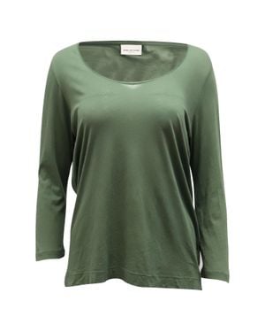 Dries Van Noten Long Sleeve Top - Green