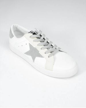 Grace and Lace Star Sneakers - Metallic