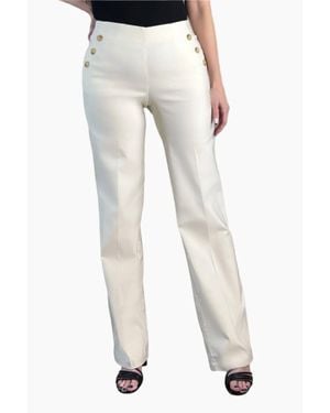 Renuar Woven Pants - White