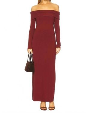LSPACE Carrie Off-The-Shoulder Dress - Red