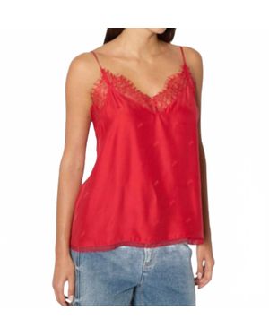 Berenice Taylor Love Silk Camisole - Red