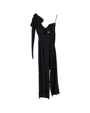 Johanna Ortiz Love Spell One-Shoulder Jumpsuit - Black