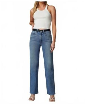 Joe's Jeans Margot High Rise Straight Jeans - Blue