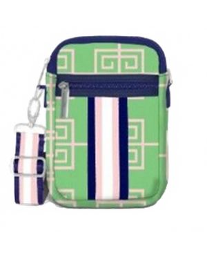 Top It Off Carla Street Neoprene Everyday Crossbody Bag - Green