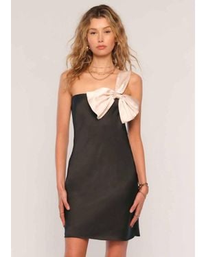 Heartloom Garcia Bow Mini Dress - Black