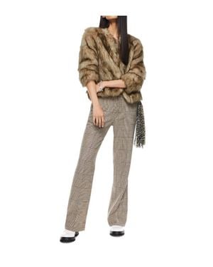 ON THIS DAY Faux Fur Jacket - Natural