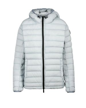Centogrammi Down Jacket With Zip - Blue