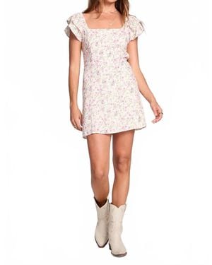 Saltwater Luxe Romina Mini Dress - White