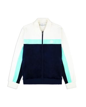 Sergio Tacchini Lazaro Velour Track Jacket - Blue