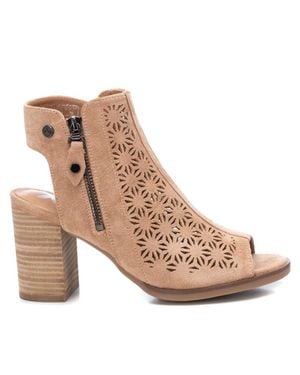 Xti Suede Sandals - Brown