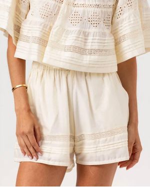 Sundays Cotton Silk Fuller Short - Natural
