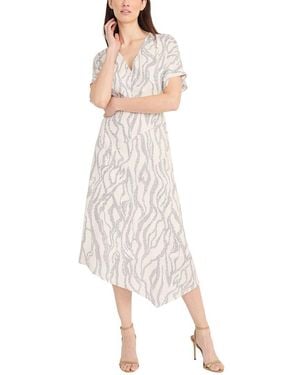 Maggy London Midi Dress - White