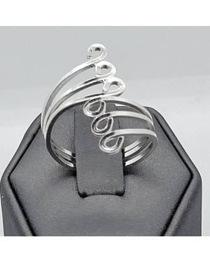 Costello International Triple Curls Wrap Ring - Metallic