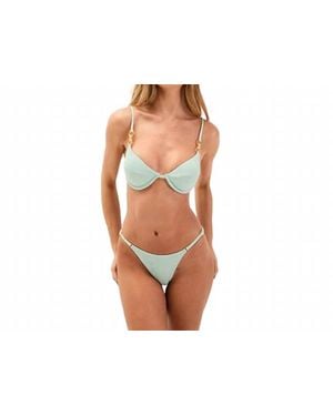 ViX Firenze Nell Lais Bikini Top - Black