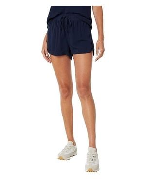 Lamade Felix Sweatshorts Twill Drawstring Waist Jdm1079 - Blue