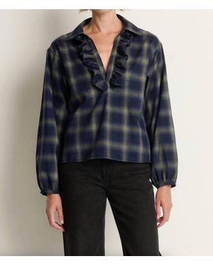 Nation Ltd Beckett Blouse - Blue