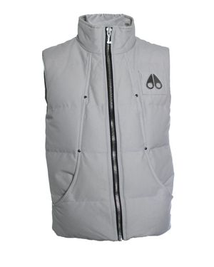 Moose Knuckles Quilted Vest - Gray