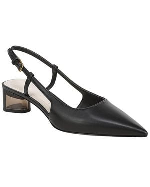 Sarto A-Amelie Leather Slingback - Black