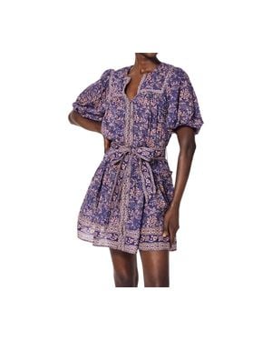 Cleobella Calista Mini Dress - Purple