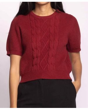 Pink Martini Abby Sweater - Red