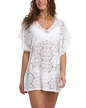 Sunshine 79 Crochet Caftan - White