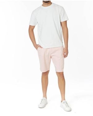 Hawks Bay Twill Summer Stretch 4 Pocket Chino Shorts - Natural