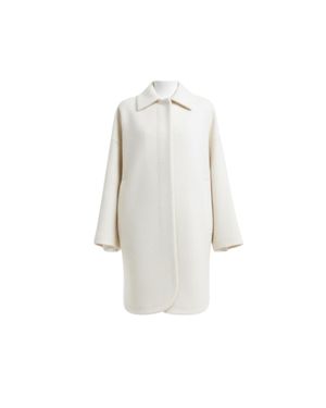 Hevò Monteleone Teddy Coat - White