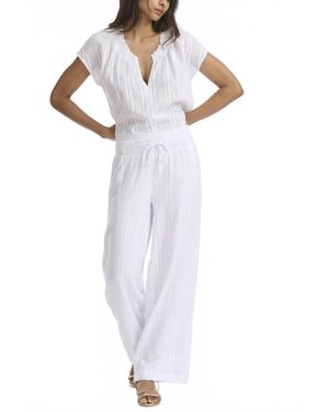 Splendid Meadow Wide Leg Pants - White