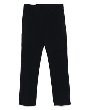 Incotex Cropped Cotton Blend Pants - Blue