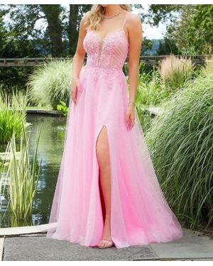 Mori Lee A-Line Gown - Green